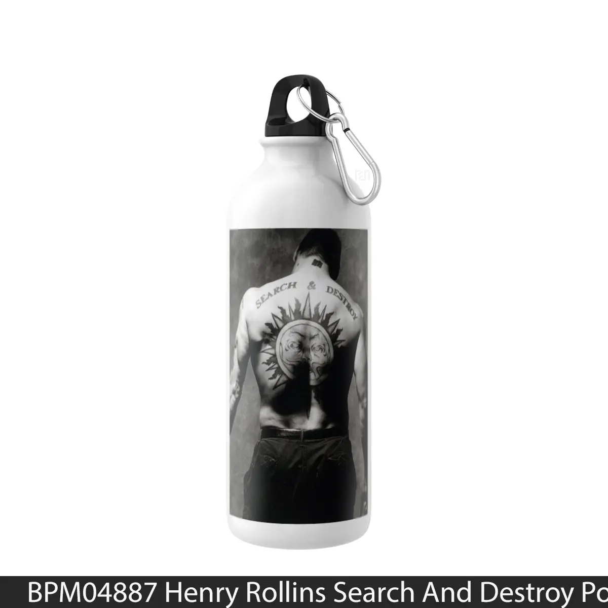 Botol Henry Rollins Search And Destroy - Music Sport Bottle