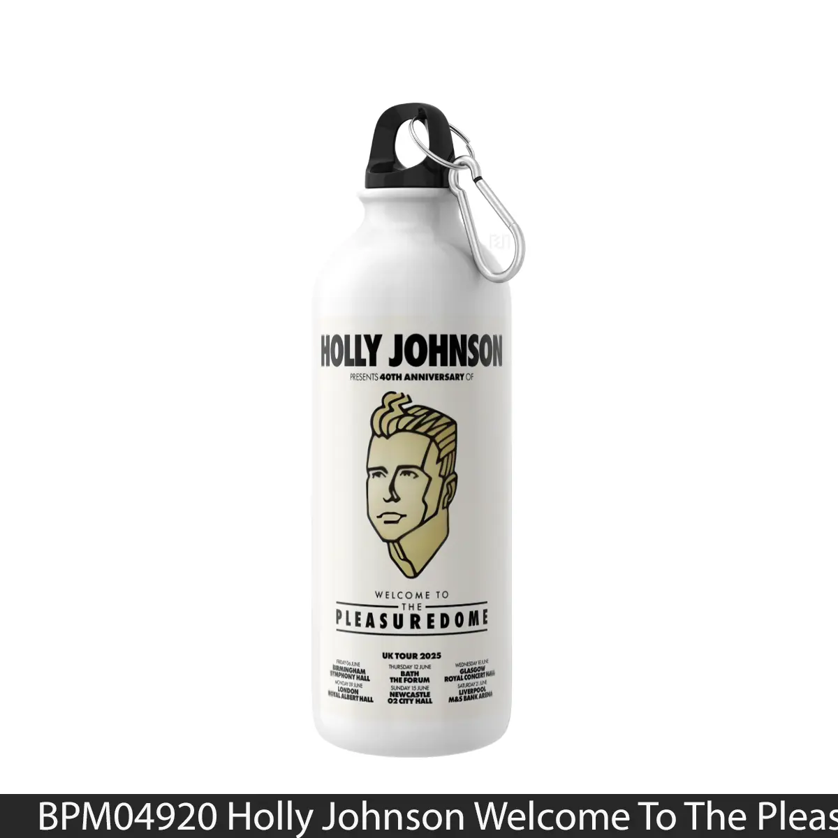Botol Holly Johnson Welcome To The Pleasuredome Uk Tour 2025 - Music Sport Bottle