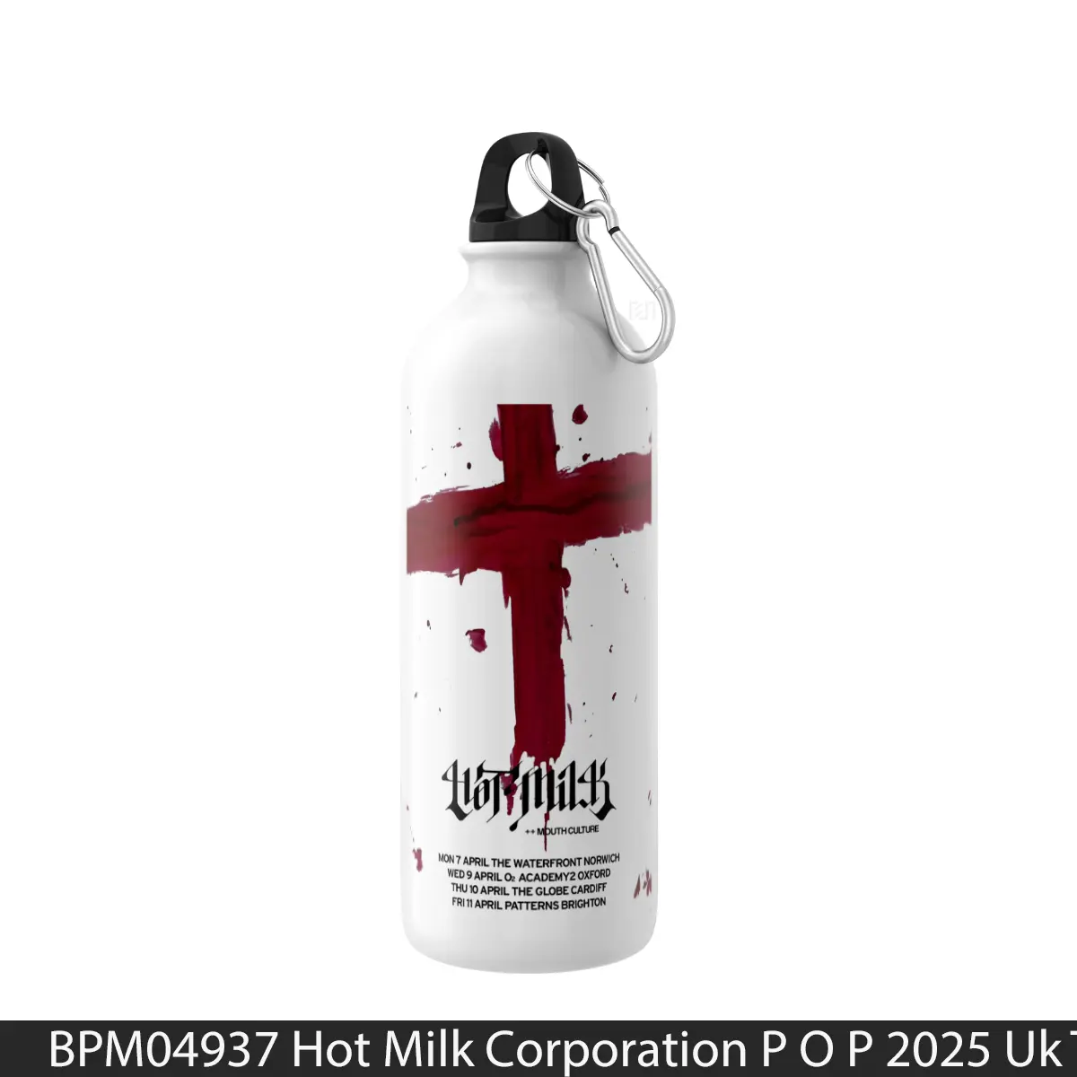 Botol Hot Milk Corporation P O P 2025 Uk Tour - Music Sport Bottle