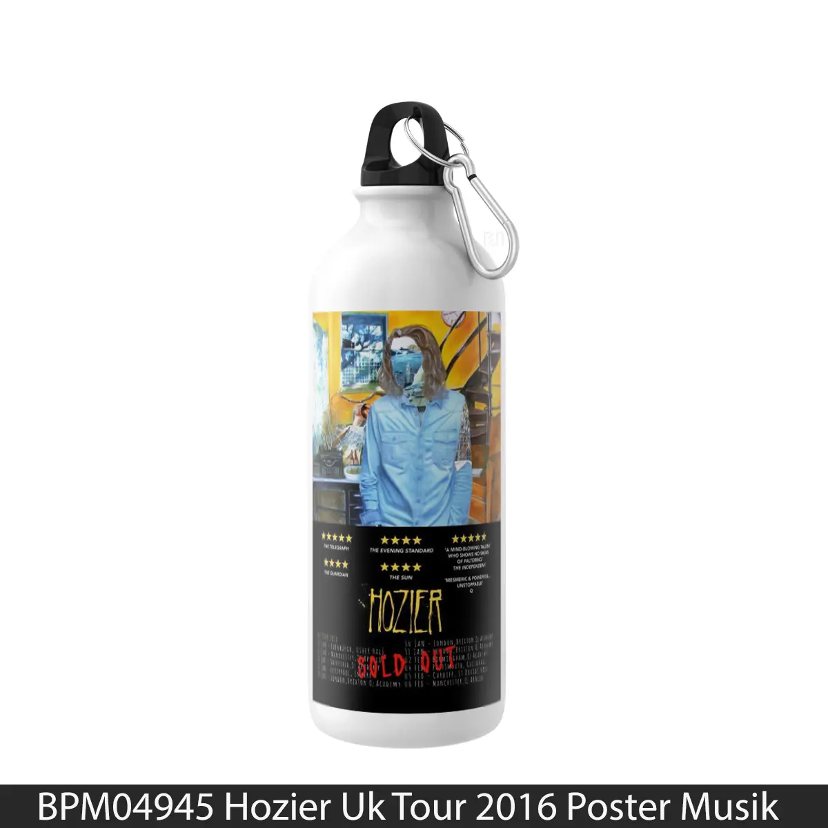 Botol Hozier Uk Tour 2016 - Music Sport Bottle