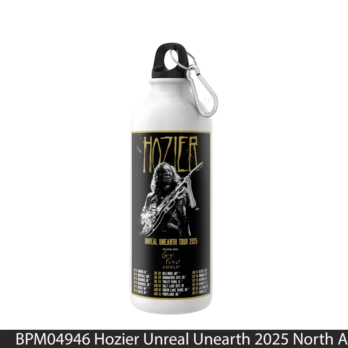 Botol Hozier Unreal Unearth 2025 North America Tour Post - Music Sport Bottle