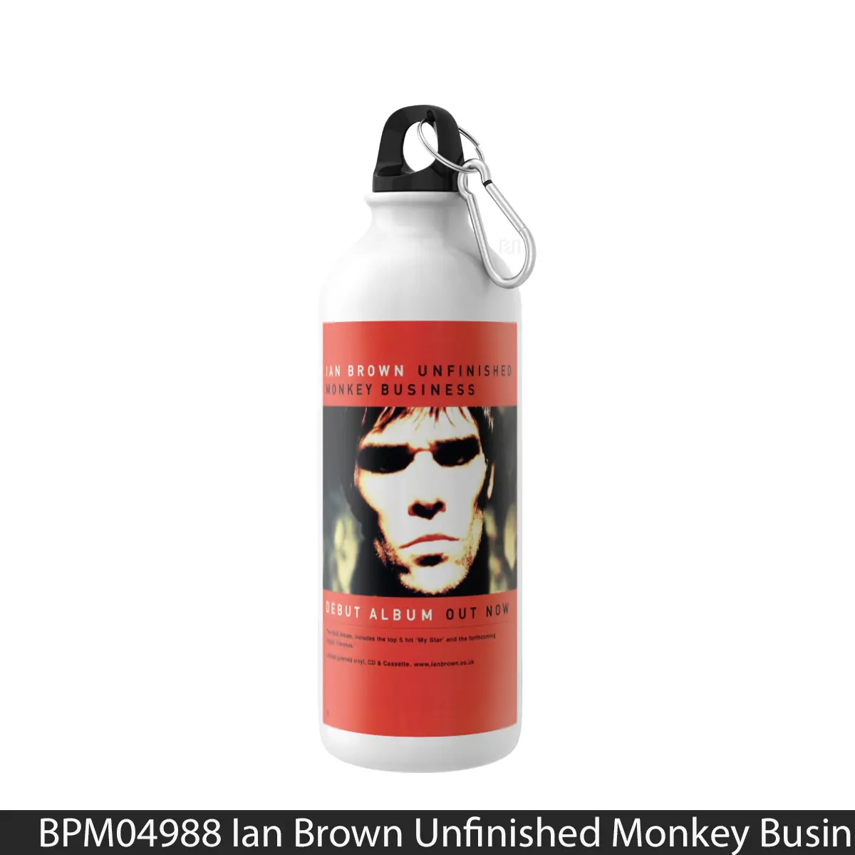 Botol Ian Brown Unfinished Monkey Business - Music Sport Bottle