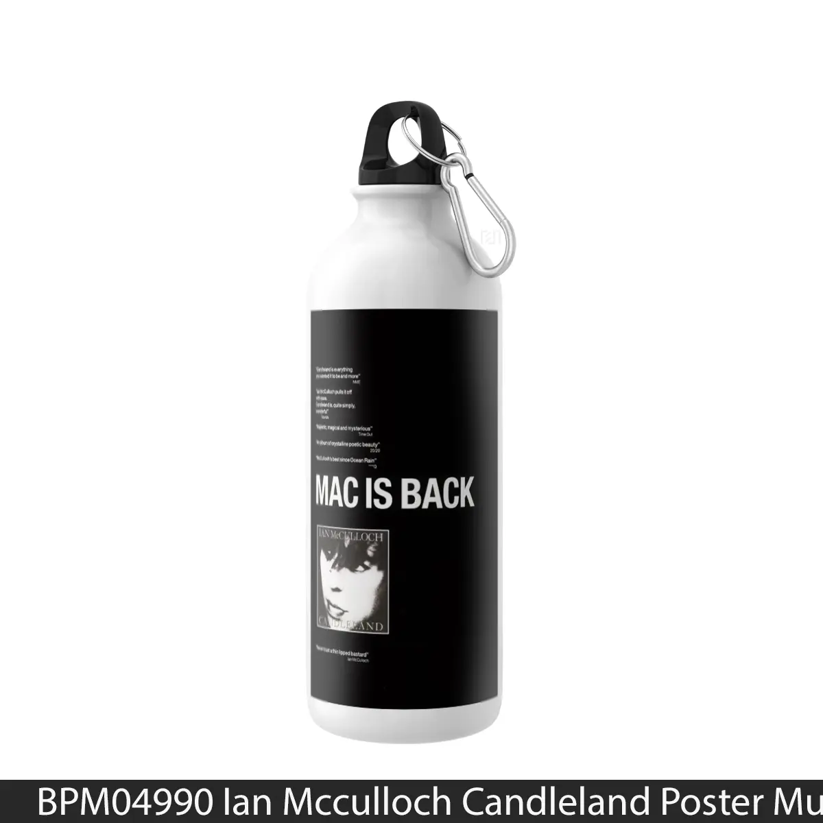 Botol Ian Mcculloch Candleland - Music Sport Bottle