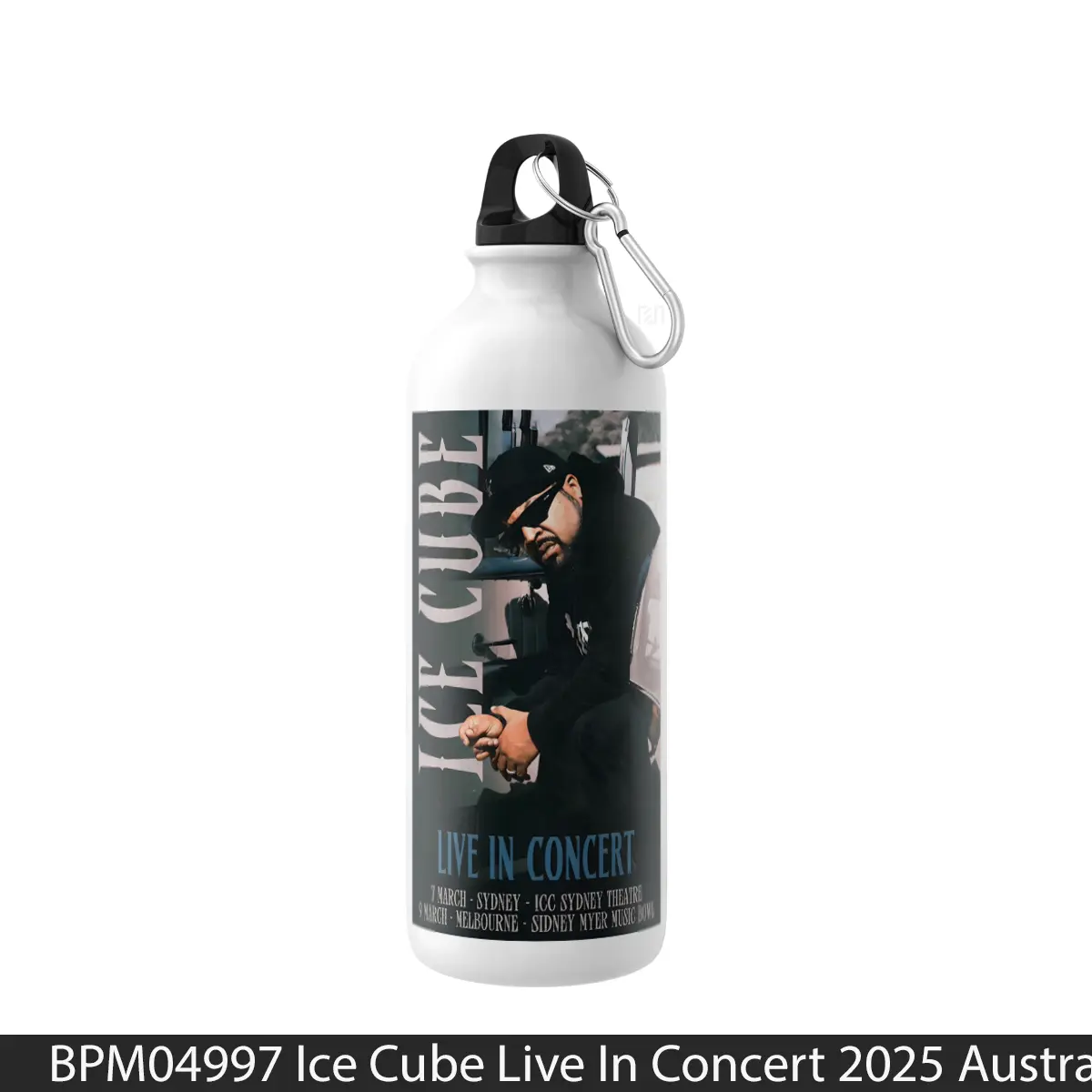 Botol Ice Cube Live In Concert 2025 Australia Tour - Music Sport Bottle