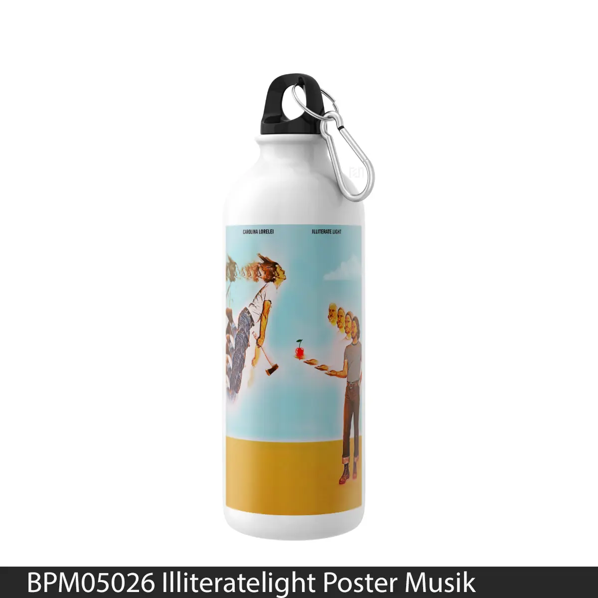 Botol Illiteratelight - Music Sport Bottle