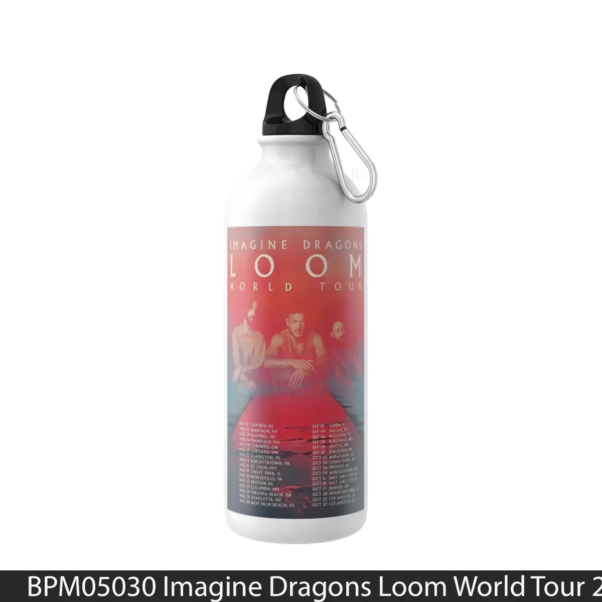 Botol Imagine Dragons Loom World Tour 2024 North America - Music Sport Bottle
