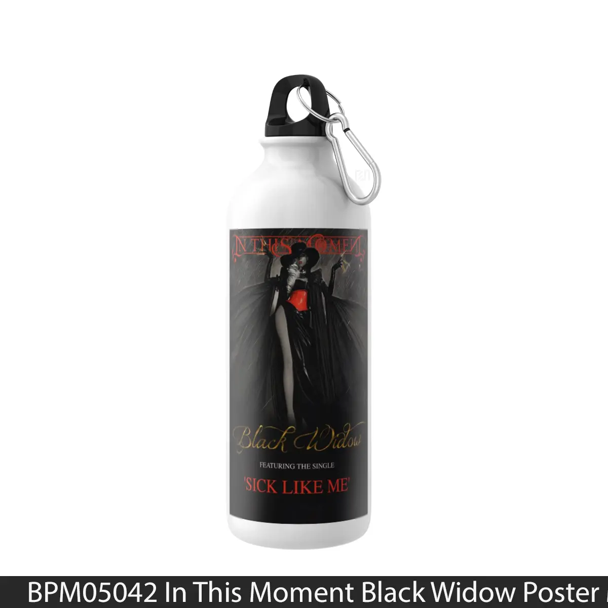 Botol In This Moment Black Widow - Music Sport Bottle
