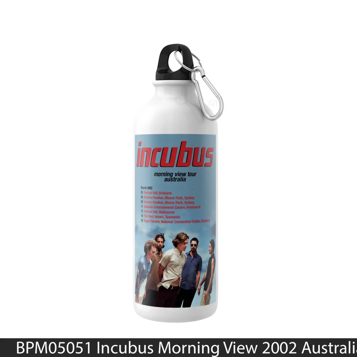 Botol Incubus Morning View 2002 Australia Tour - Music Sport Bottle