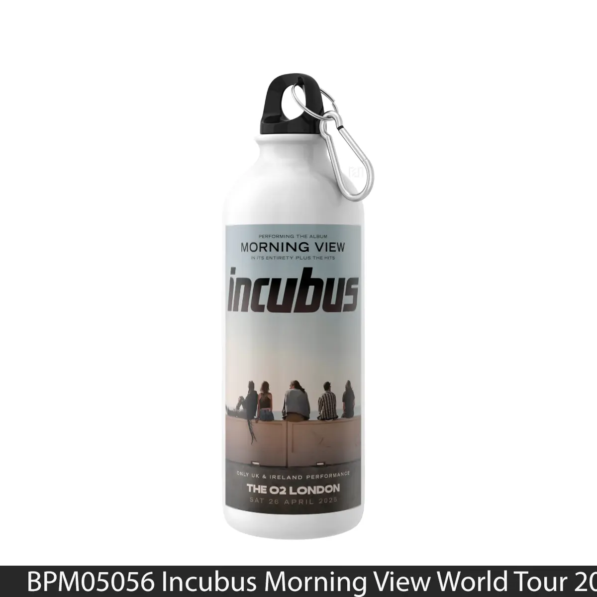 Botol Incubus Morning View World Tour 2025 London The O2 - Music Sport Bottle