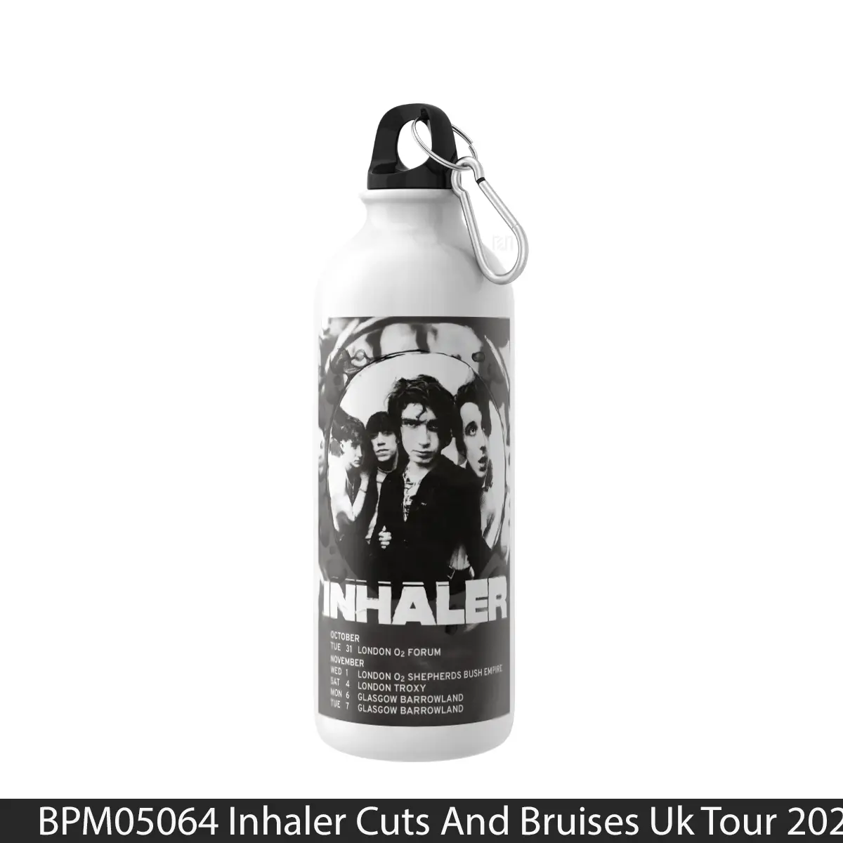 Botol Inhaler Cuts And Bruises Uk Tour 2023 - Music Sport Bottle