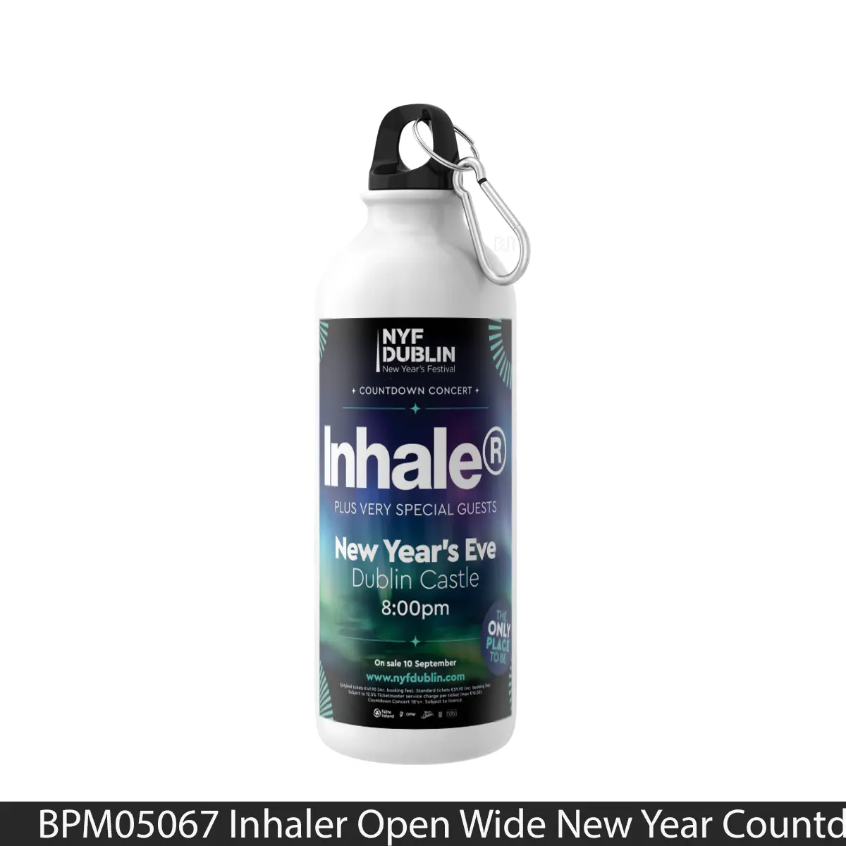 Botol Inhaler Open Wide New Year Countdown 2025 - Music Sport Bottle