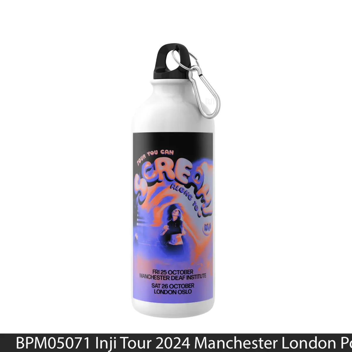 Botol Inji Tour 2024 Manchester London - Music Sport Bottle