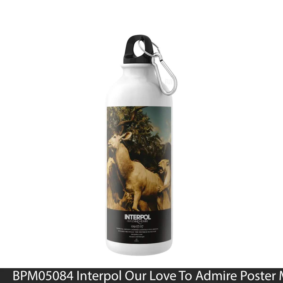 Botol Interpol Our Love To Admire - Music Sport Bottle