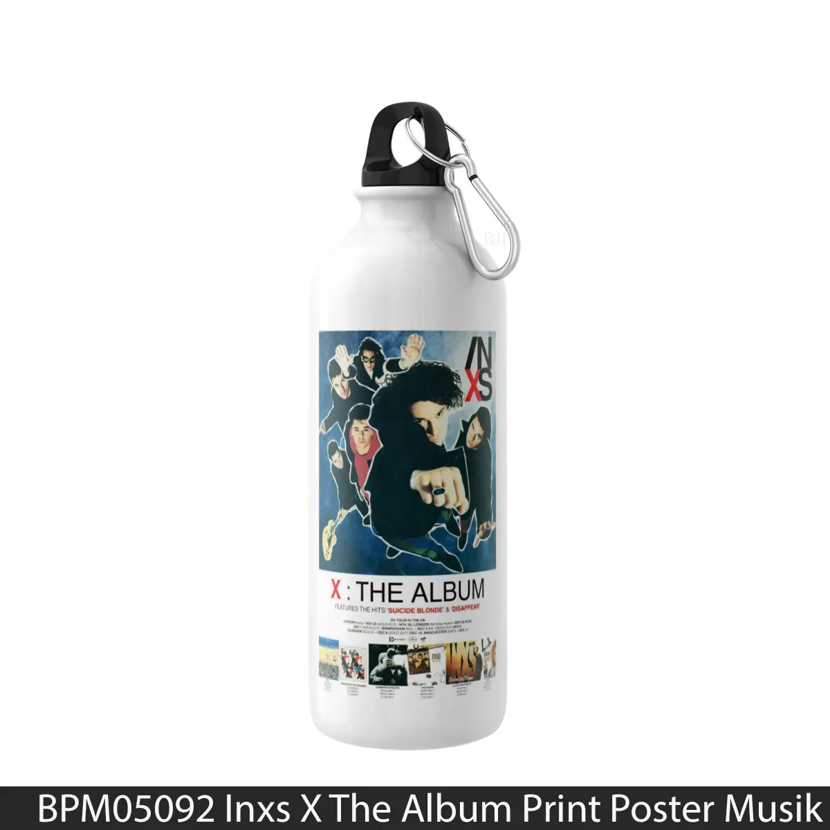 Botol Inxs X The Album Print - Music Sport Bottle
