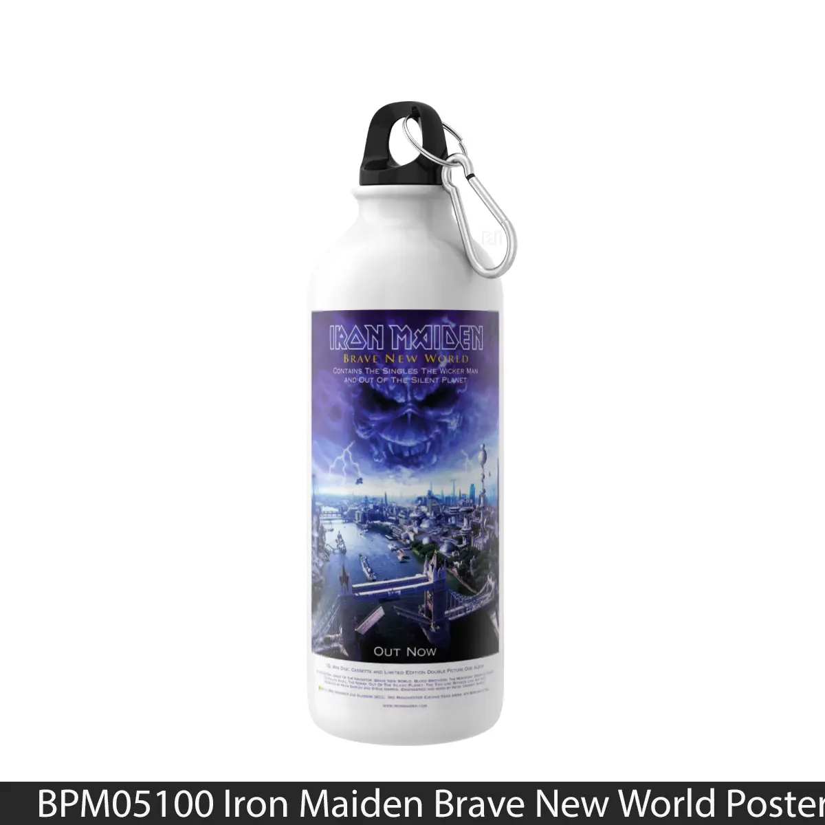 Botol Iron Maiden Brave New World - Music Sport Bottle