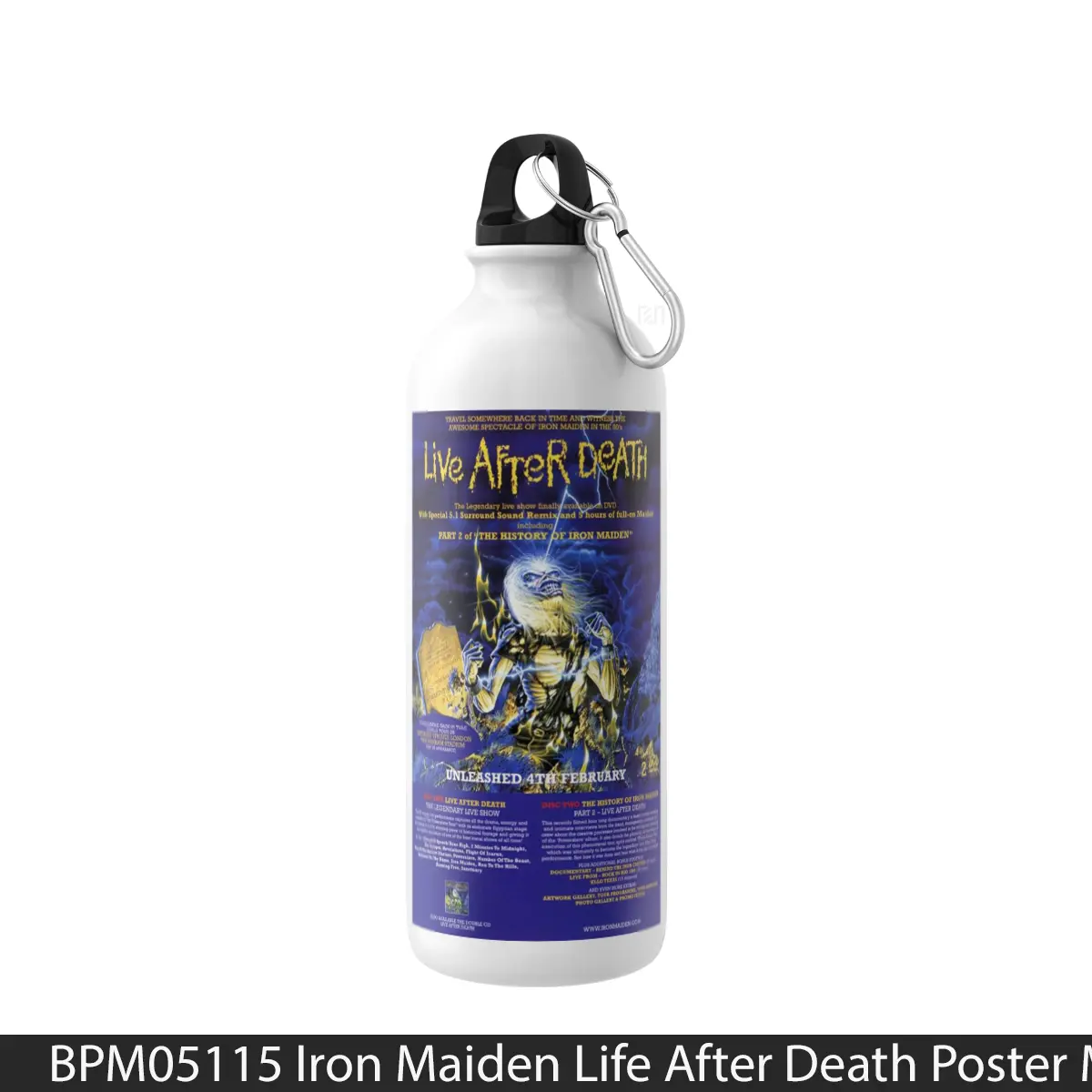 Botol Iron Maiden Life After Death - Music Sport Bottle