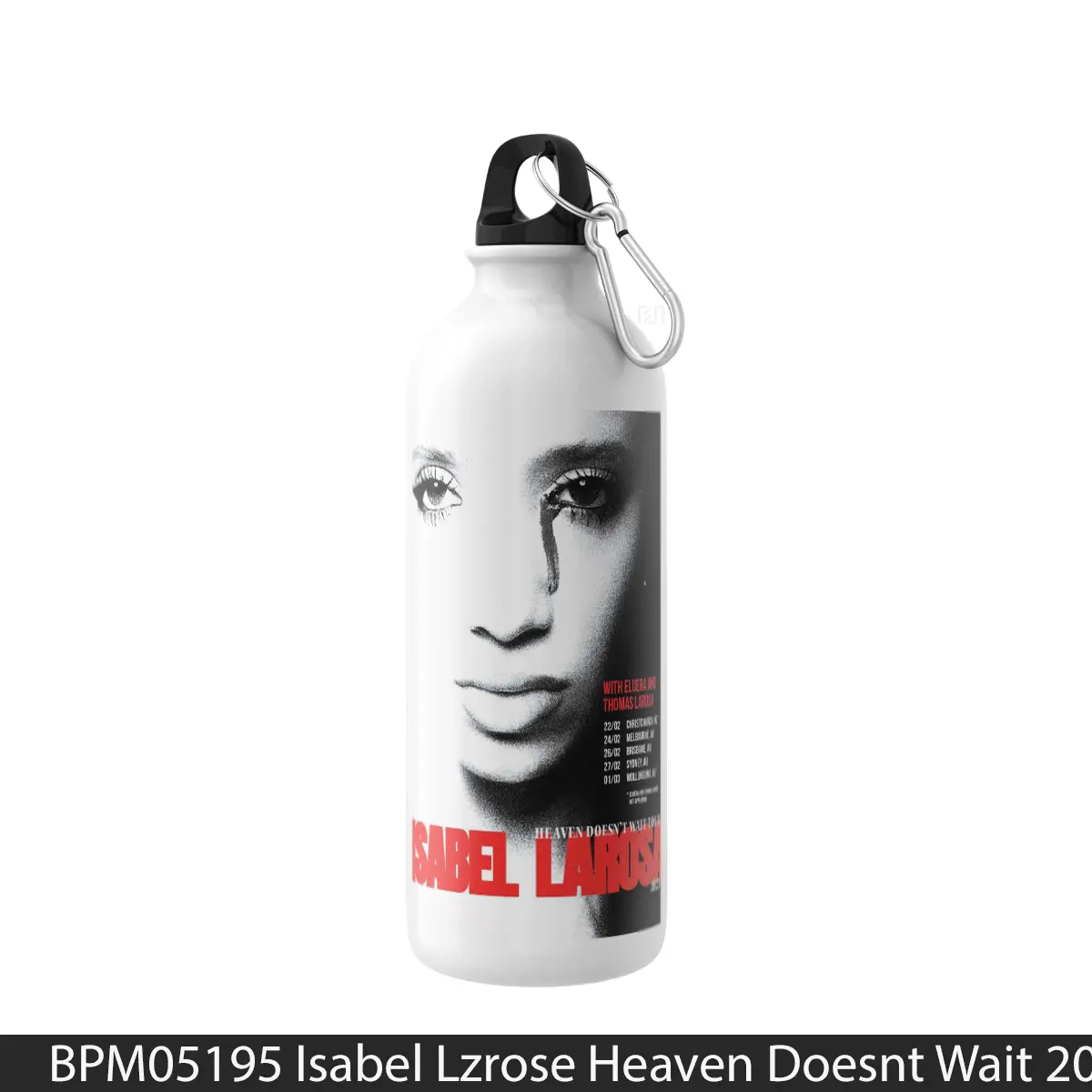 Botol Isabel Lzrose Heaven Doesnt Wait 2025 New Zealand - Music Sport Bottle
