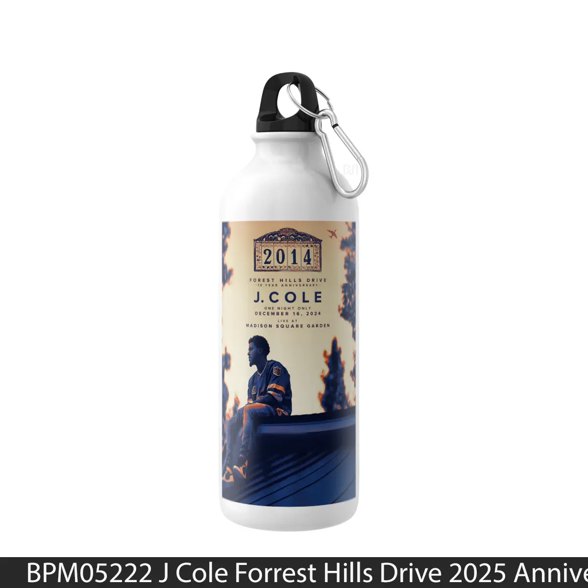 Botol J Cole Forrest Hills Drive 2025 Anniversary Show - Music Sport Bottle