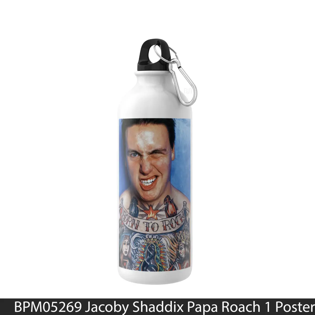 Botol Jacoby Shaddix Papa Roach 1 - Music Sport Bottle