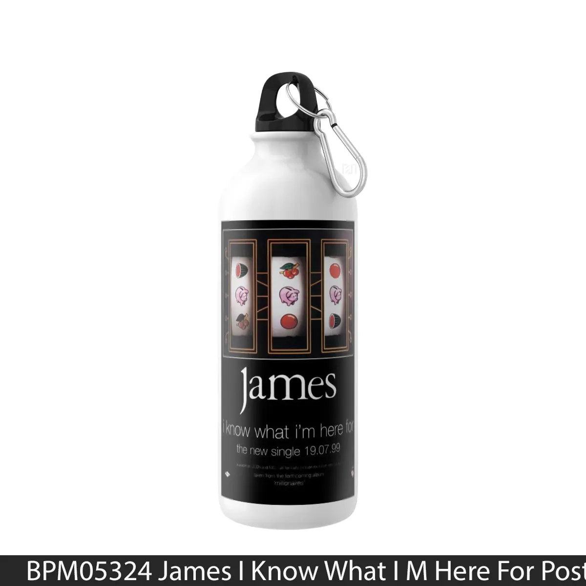 Botol James I Know What I M Here For - Music Sport Bottle