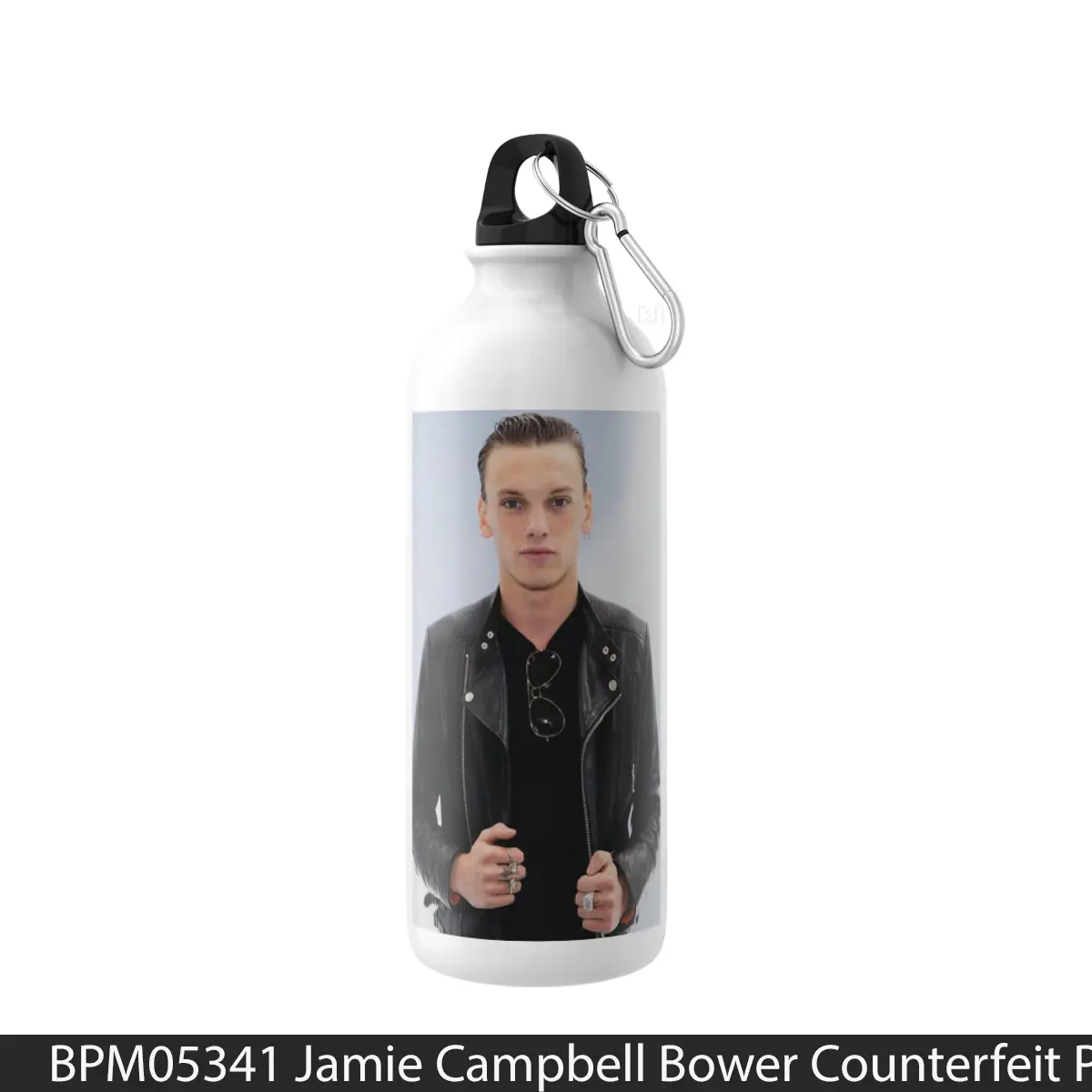 Botol Jamie Campbell Bower Counterfeit Print - Music Sport Bottle