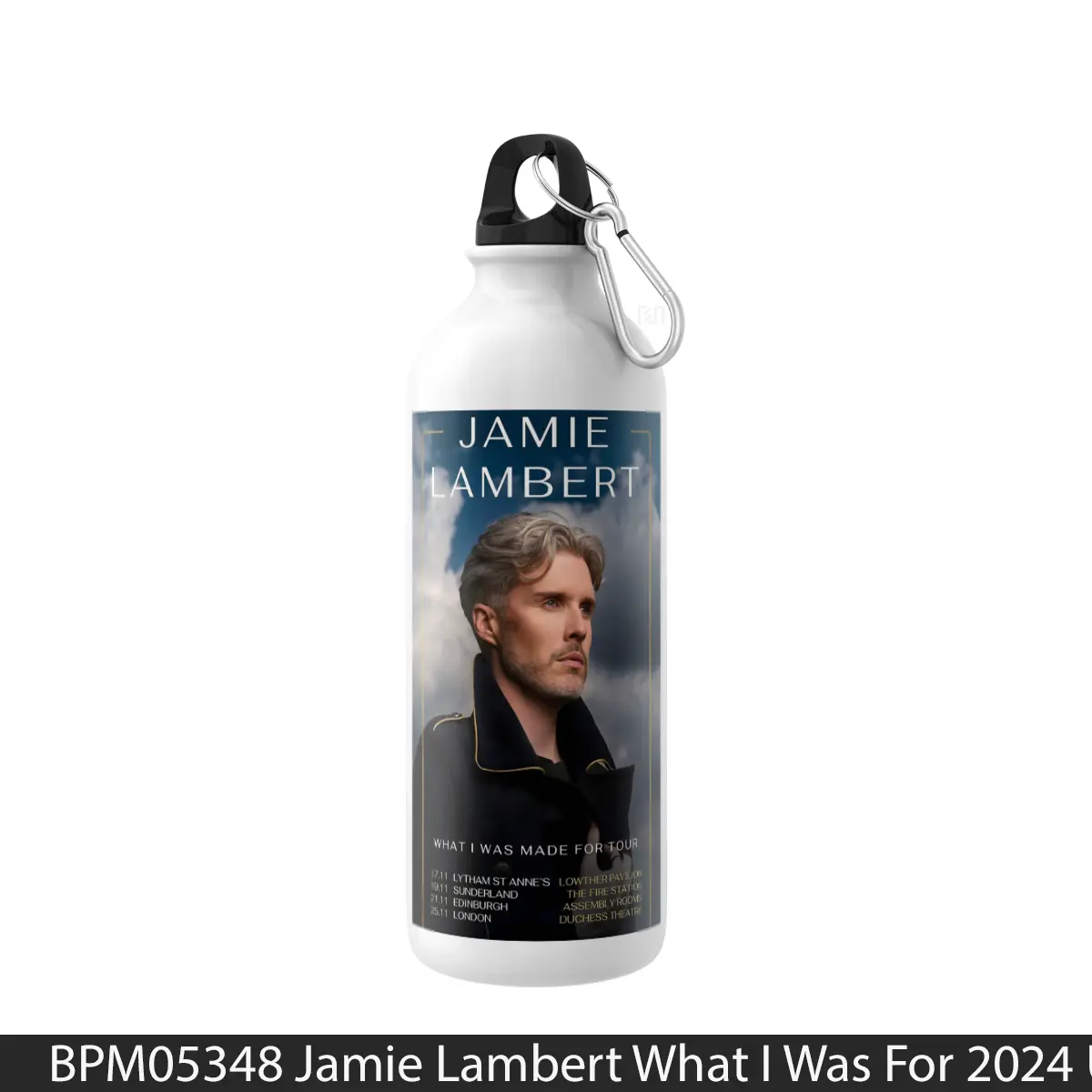 Botol Jamie Lambert What I Was For 2024 Uk Tour - Music Sport Bottle