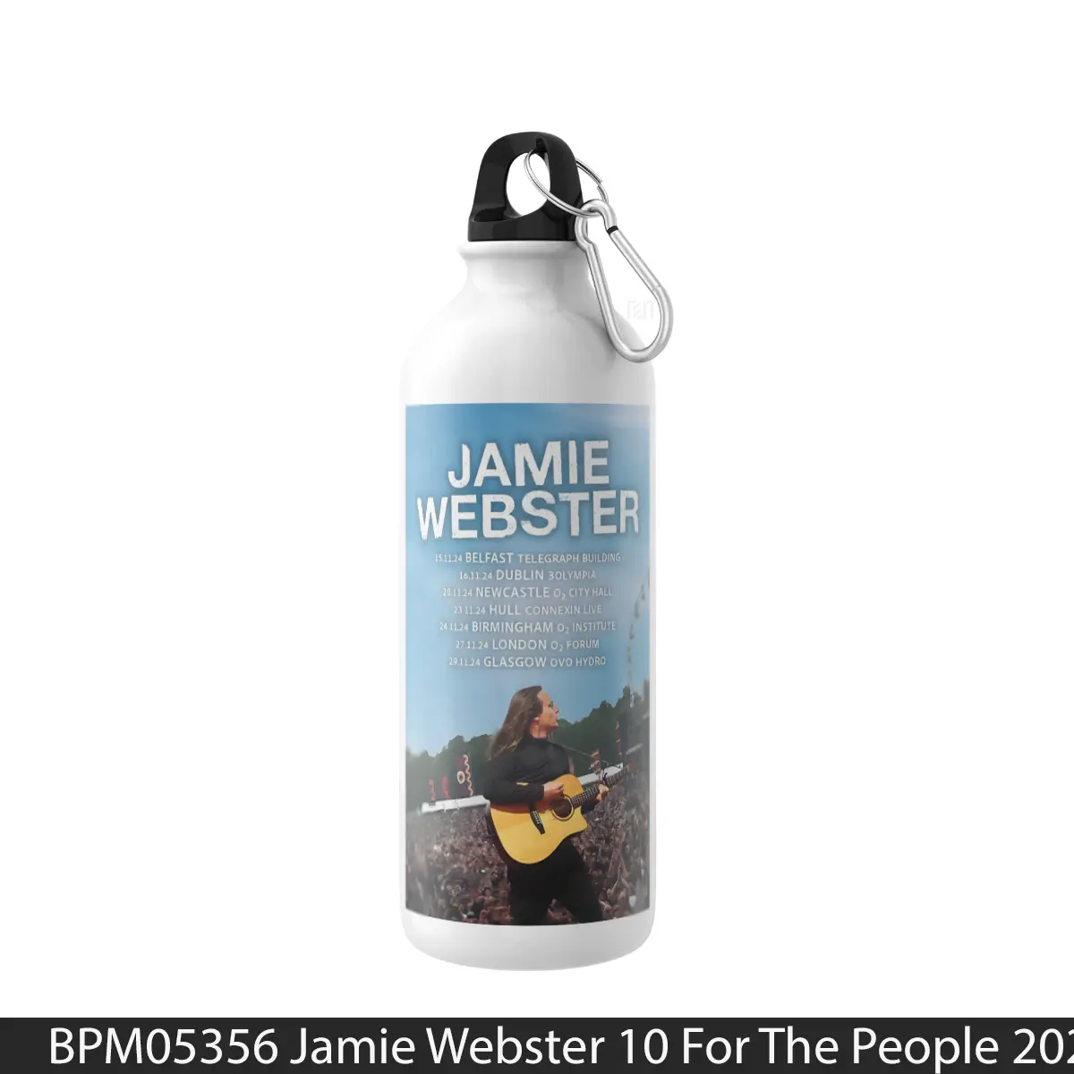 Botol Jamie Webster 10 For The People 2024 Uk Tour Poste - Music Sport Bottle