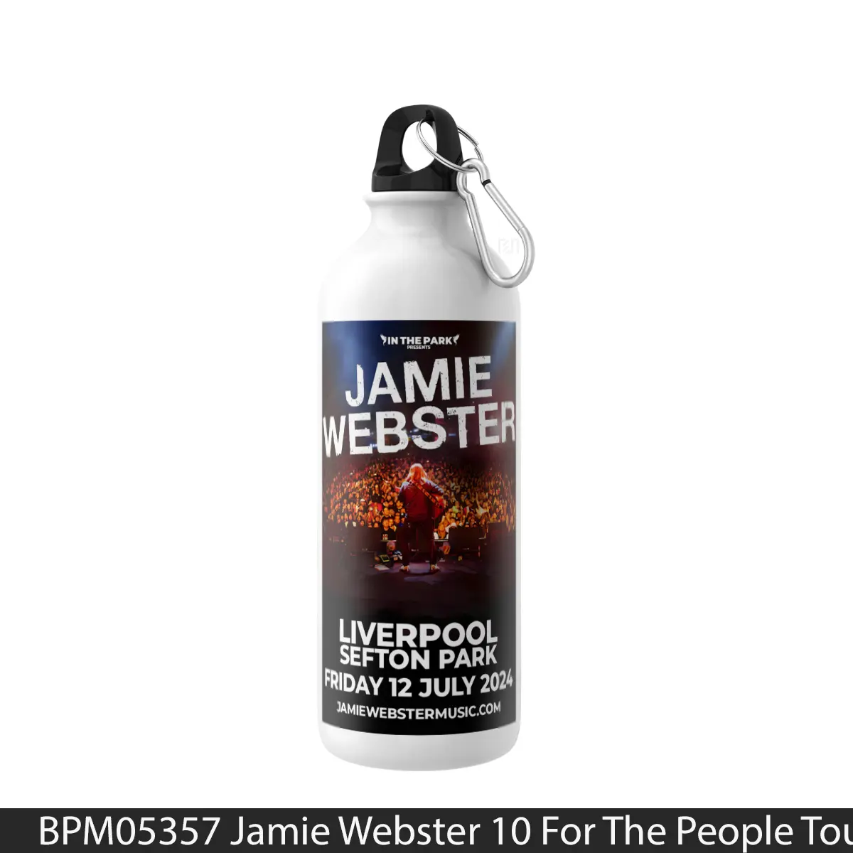 Botol Jamie Webster 10 For The People Tour 2024 Liverpool - Music Sport Bottle