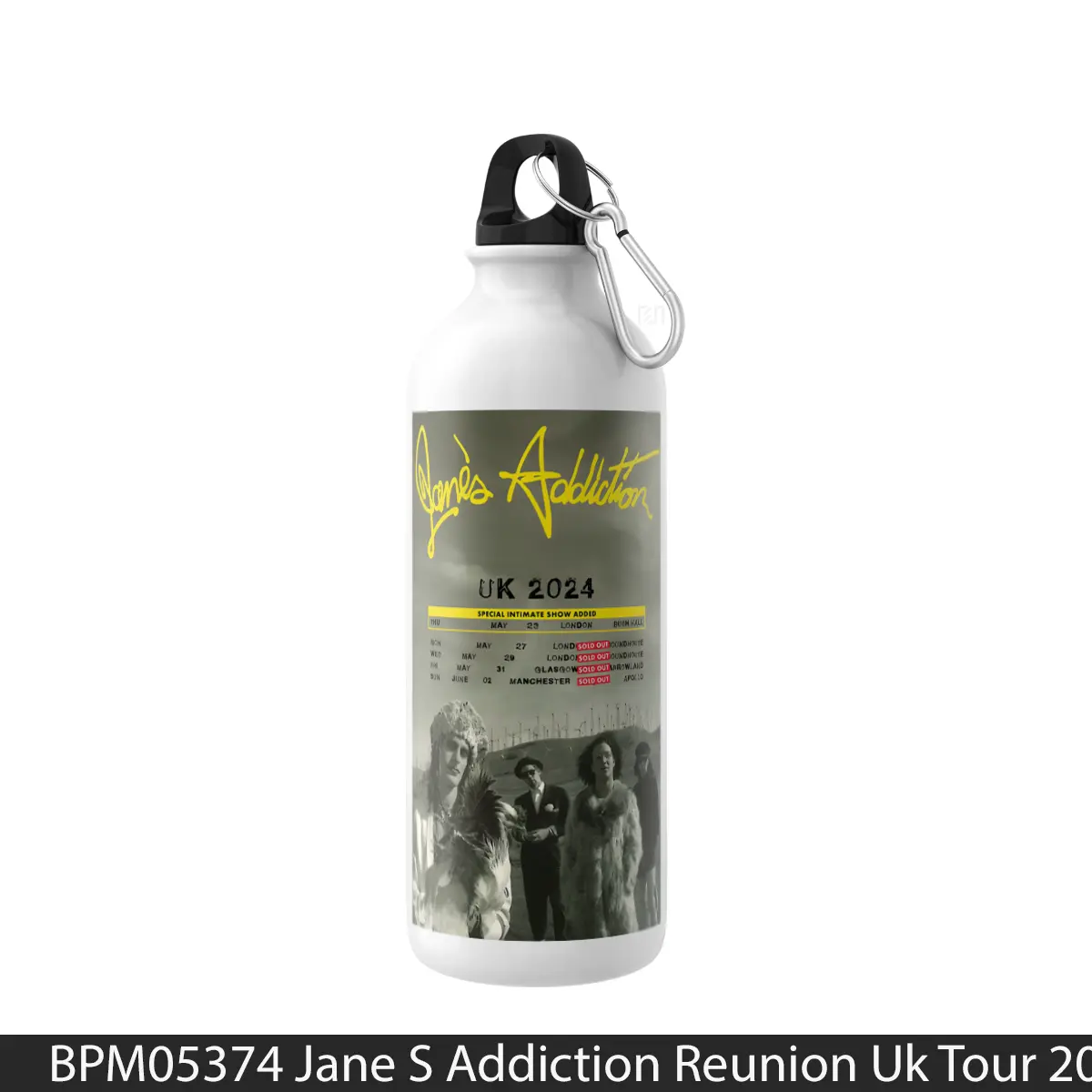 Botol Jane S Addiction Reunion Uk Tour 2024 - Music Sport Bottle