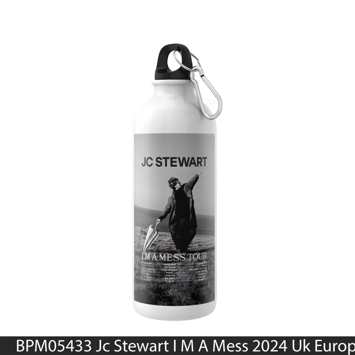 Botol Jc Stewart I M A Mess 2024 Uk Europe Tour - Music Sport Bottle