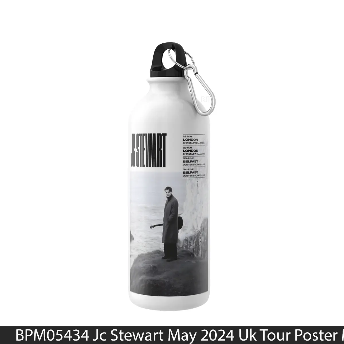 Botol Jc Stewart May 2024 Uk Tour - Music Sport Bottle