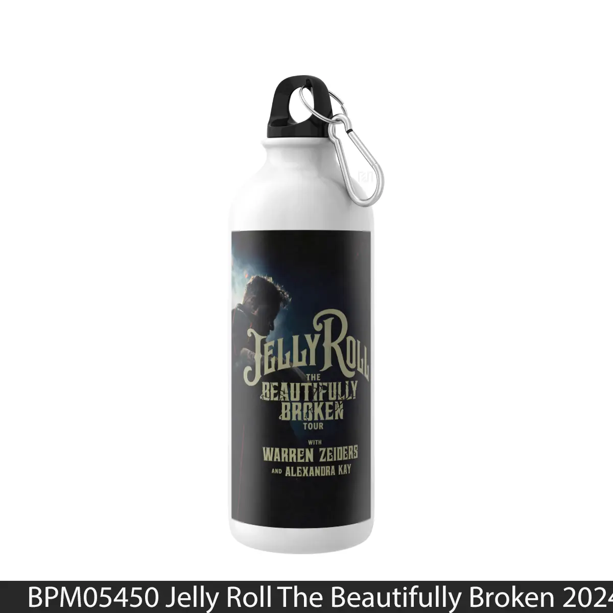 Botol Jelly Roll The Beautifully Broken 2024 Tour 2 - Music Sport Bottle