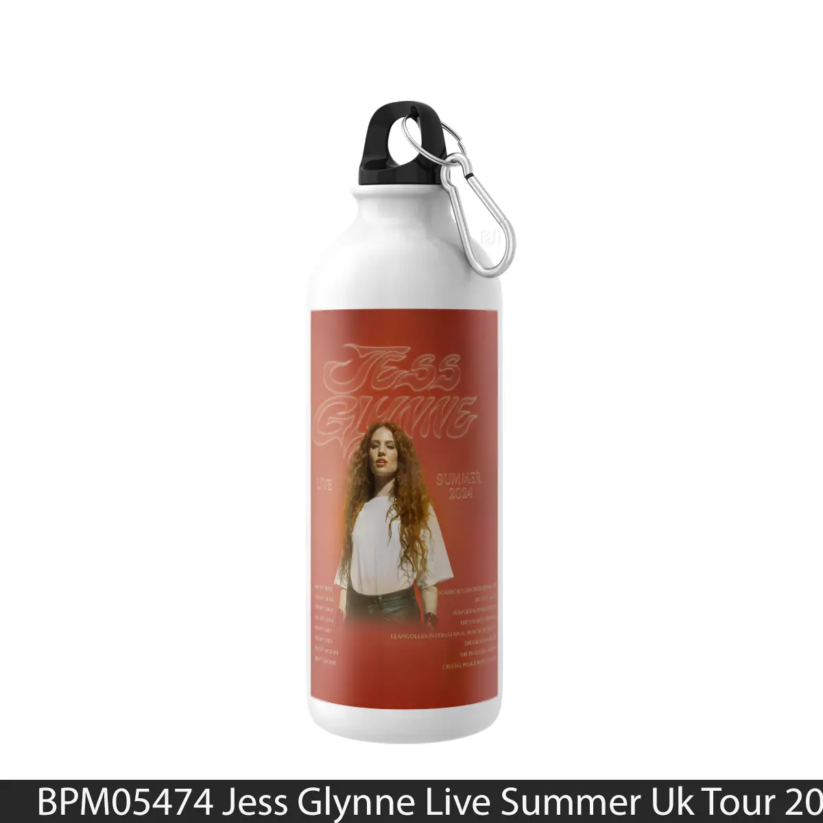 Botol Jess Glynne Live Summer Uk Tour 2024 - Music Sport Bottle