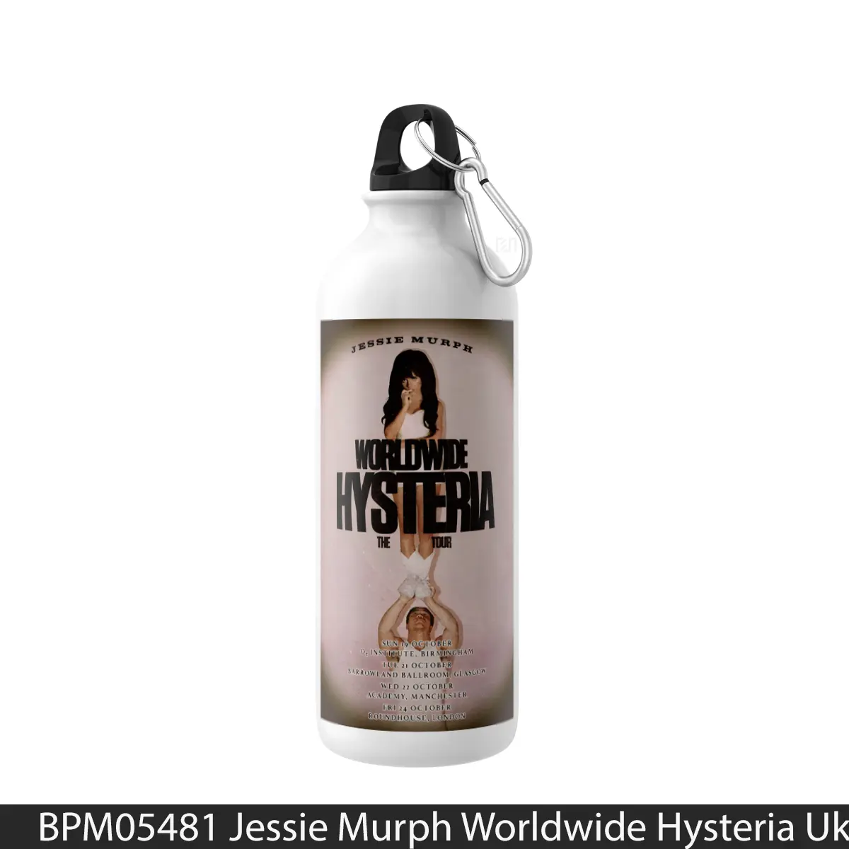 Botol Jessie Murph Worldwide Hysteria Uk Tour 2025 - Music Sport Bottle