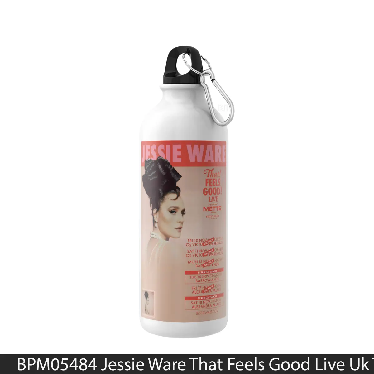 Botol Jessie Ware That Feels Good Live Uk Tour 2023 - Music Sport Bottle
