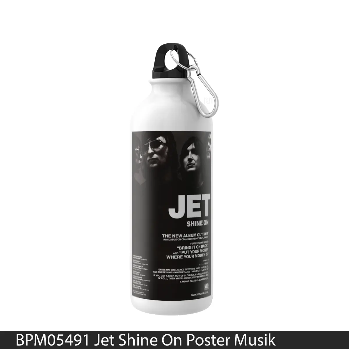 Botol Jet Shine On - Music Sport Bottle