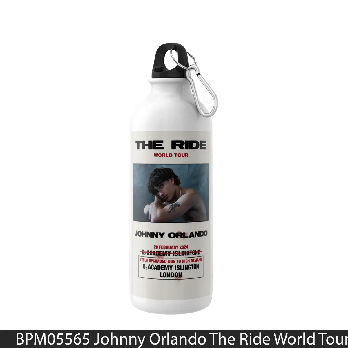 Botol Johnny Orlando The Ride World Tour - Music Sport Bottle