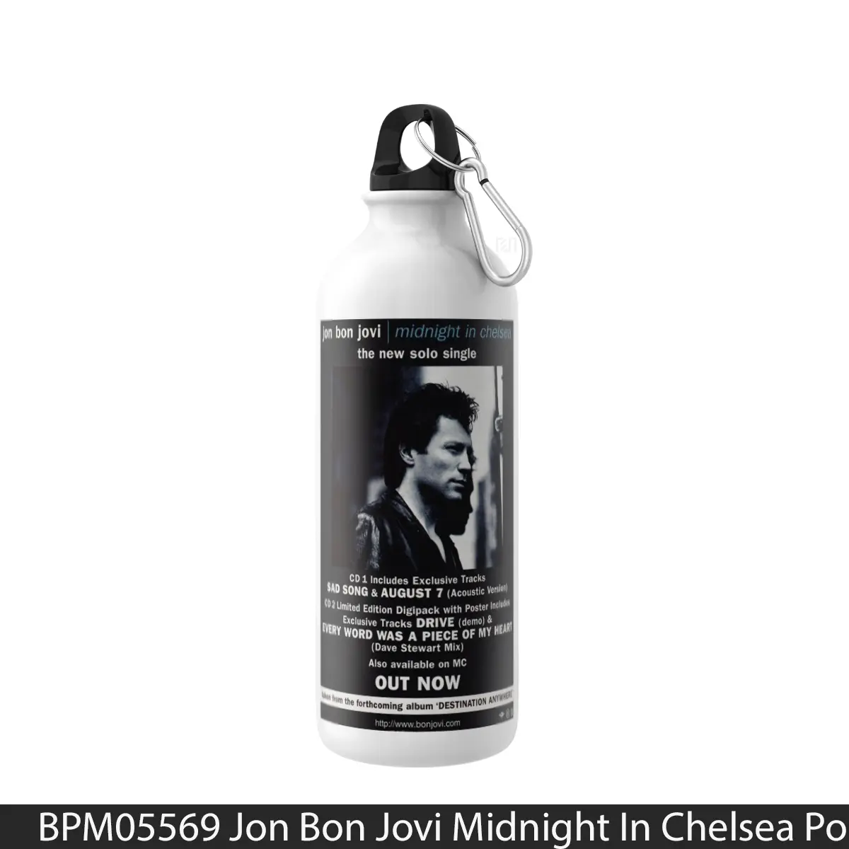 Botol Jon Bon Jovi Midnight In Chelsea - Music Sport Bottle