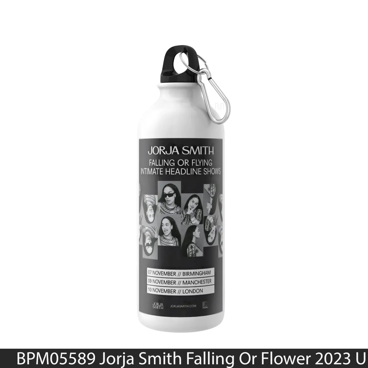 Botol Jorja Smith Falling Or Flower 2023 Uk Tour - Music Sport Bottle