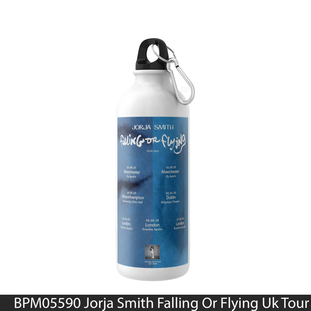 Botol Jorja Smith Falling Or Flying Uk Tour 2025 - Music Sport Bottle