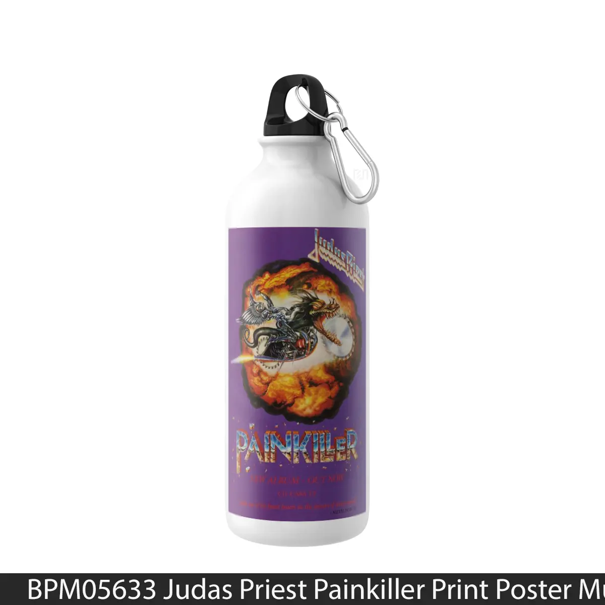 Botol Judas Priest Painkiller Print - Music Sport Bottle