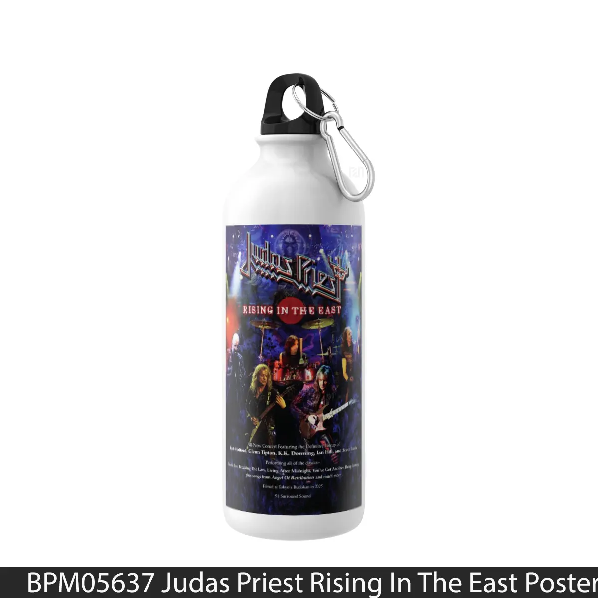 Botol Judas Priest Rising In The East - Music Sport Bottle