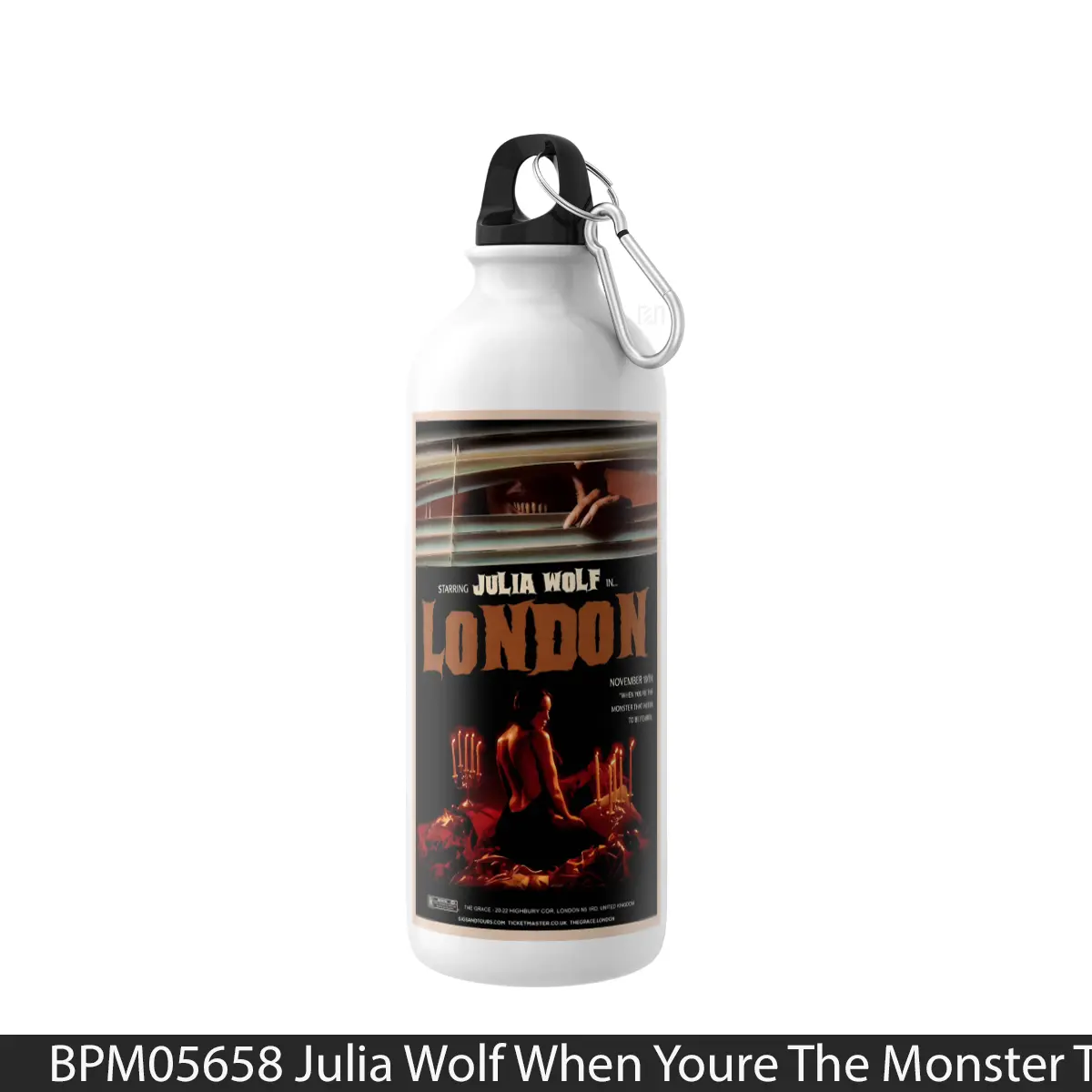 Botol Julia Wolf When Youre The Monster That Needs To B - Music Sport Bottle