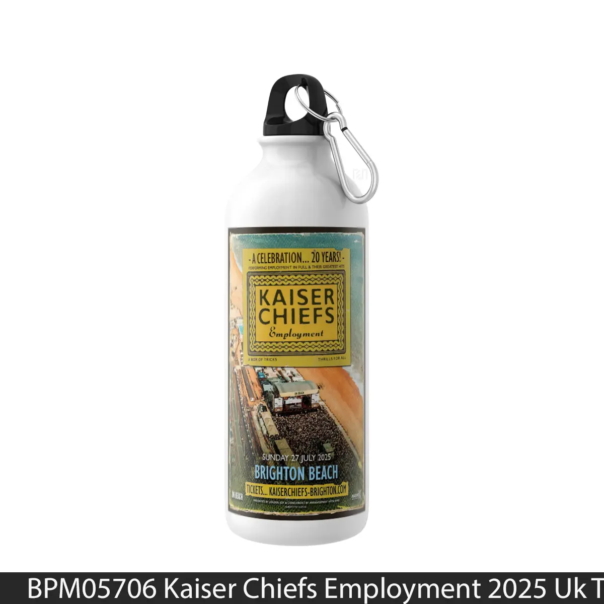 Botol Kaiser Chiefs Employment 2025 Uk Tour 3 - Music Sport Bottle