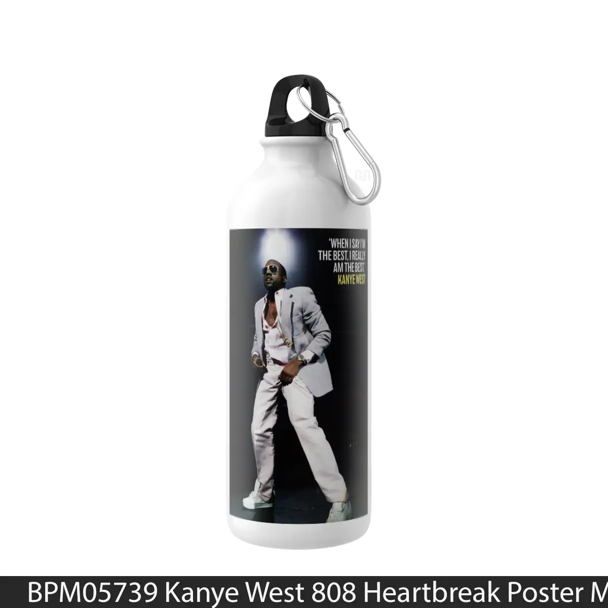 Botol Kanye West 808 Heartbreak - Music Sport Bottle