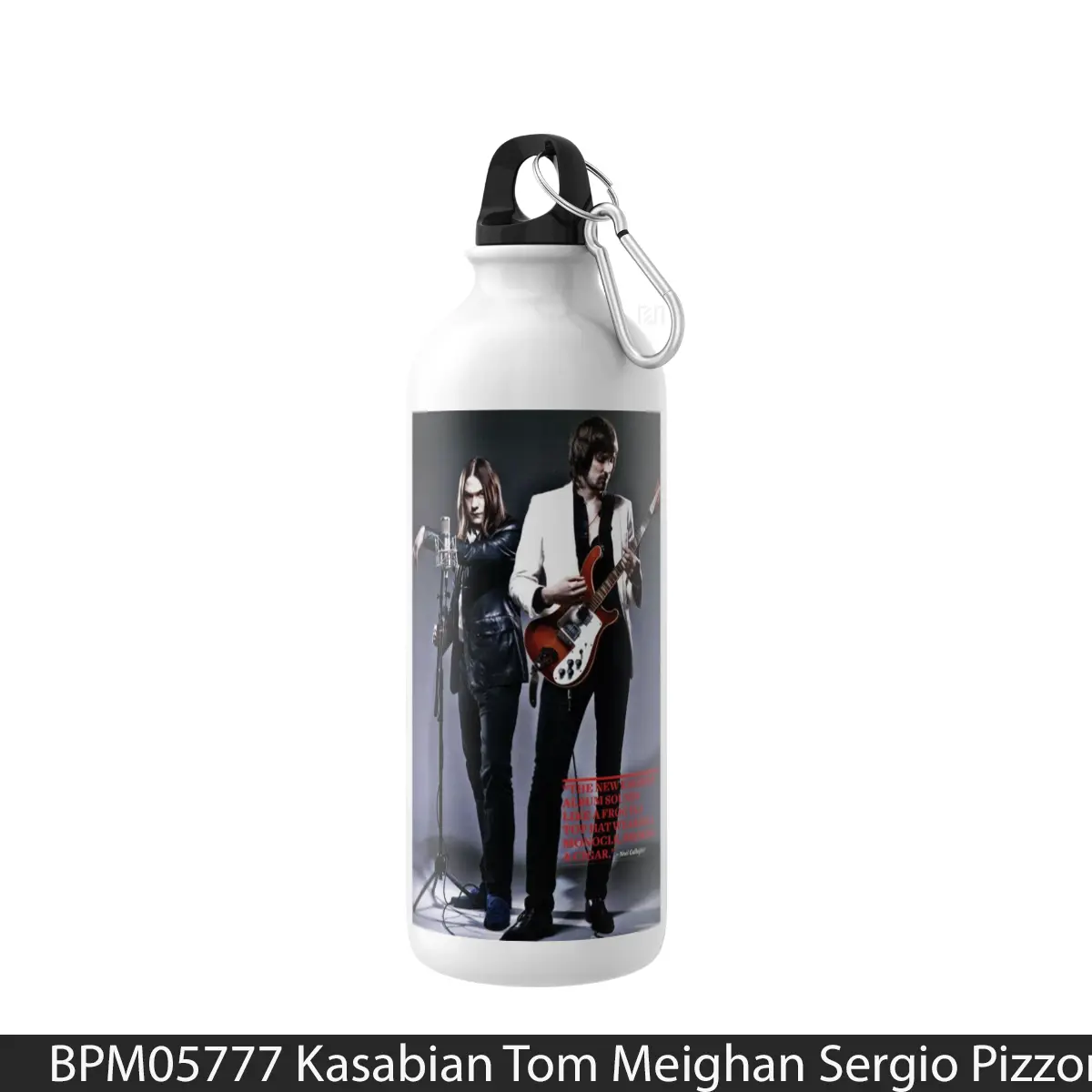 Botol Kasabian Tom Meighan Sergio Pizzorno - Music Sport Bottle