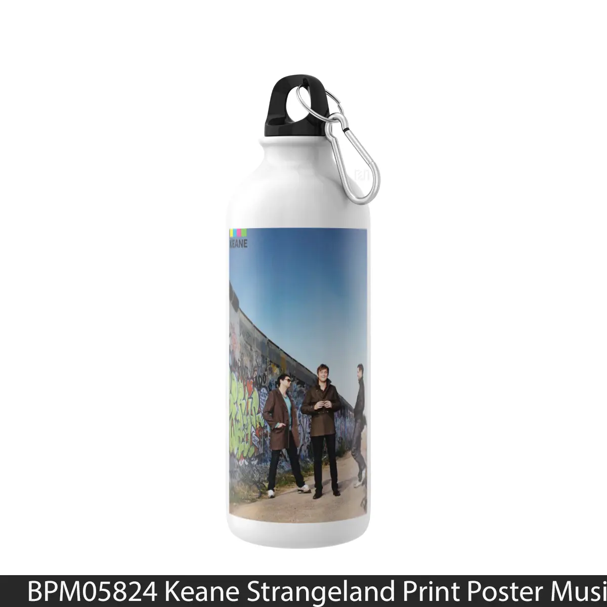 Botol Keane Strangeland Print - Music Sport Bottle