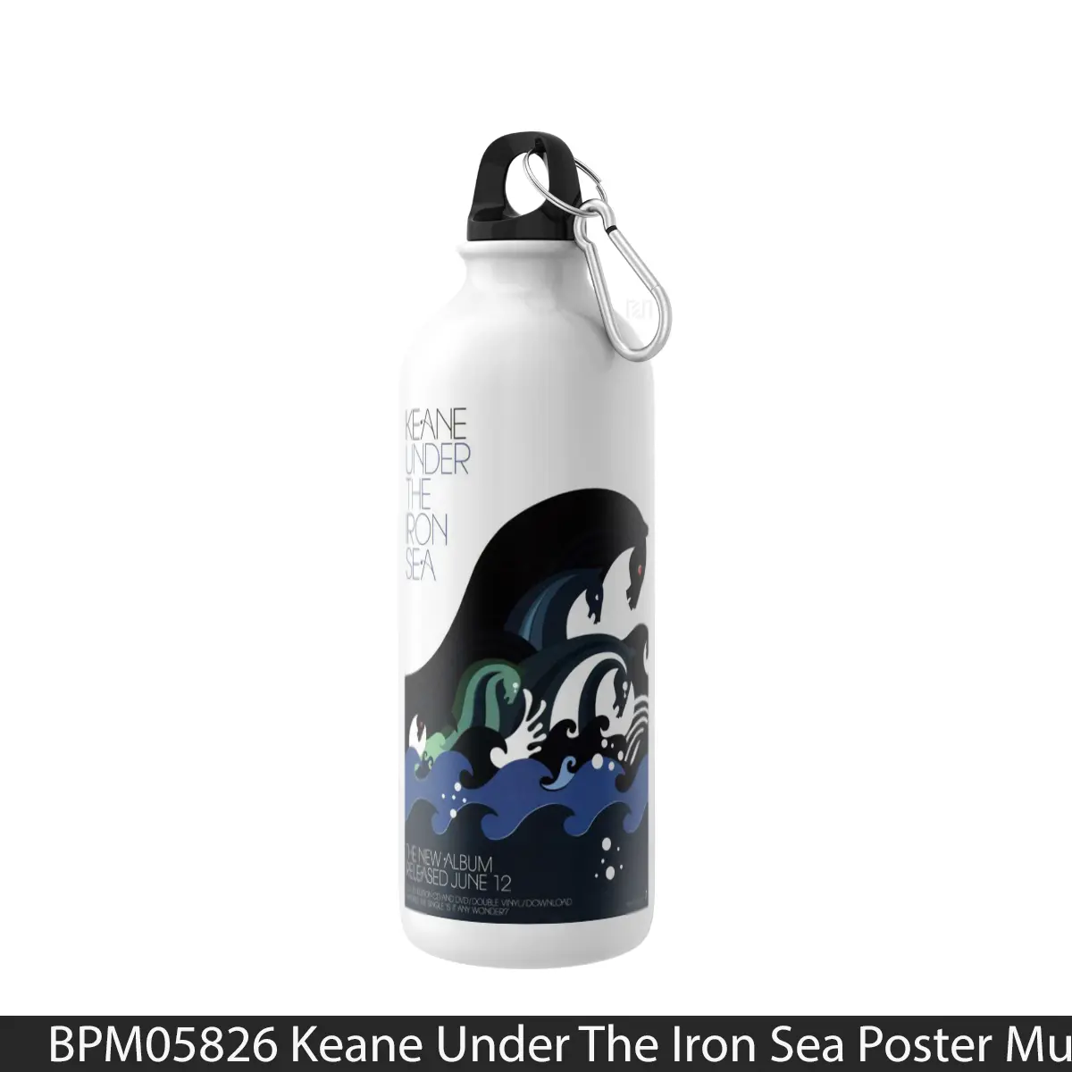 Botol Keane Under The Iron Sea - Music Sport Bottle