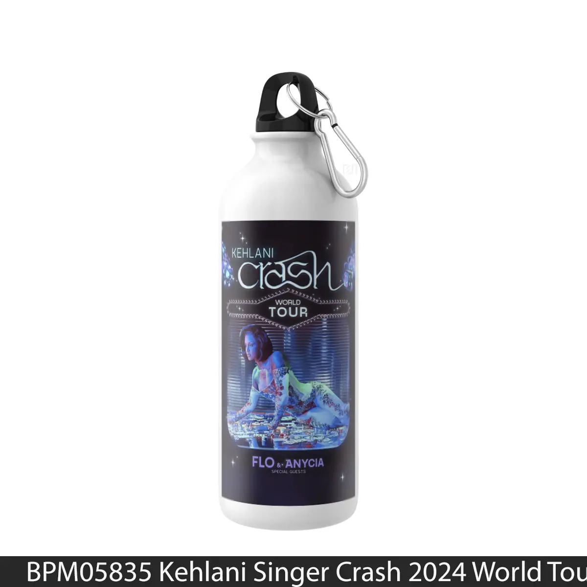 Botol Kehlani Singer Crash 2024 World Tour - Music Sport Bottle