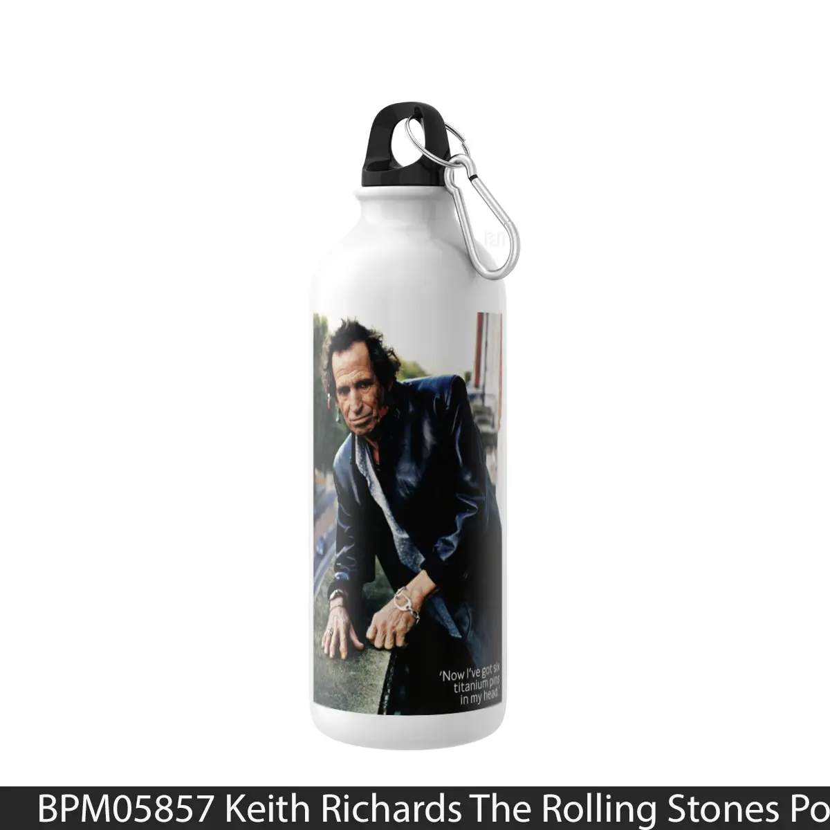 Botol Keith Richards The Rolling Stones - Music Sport Bottle